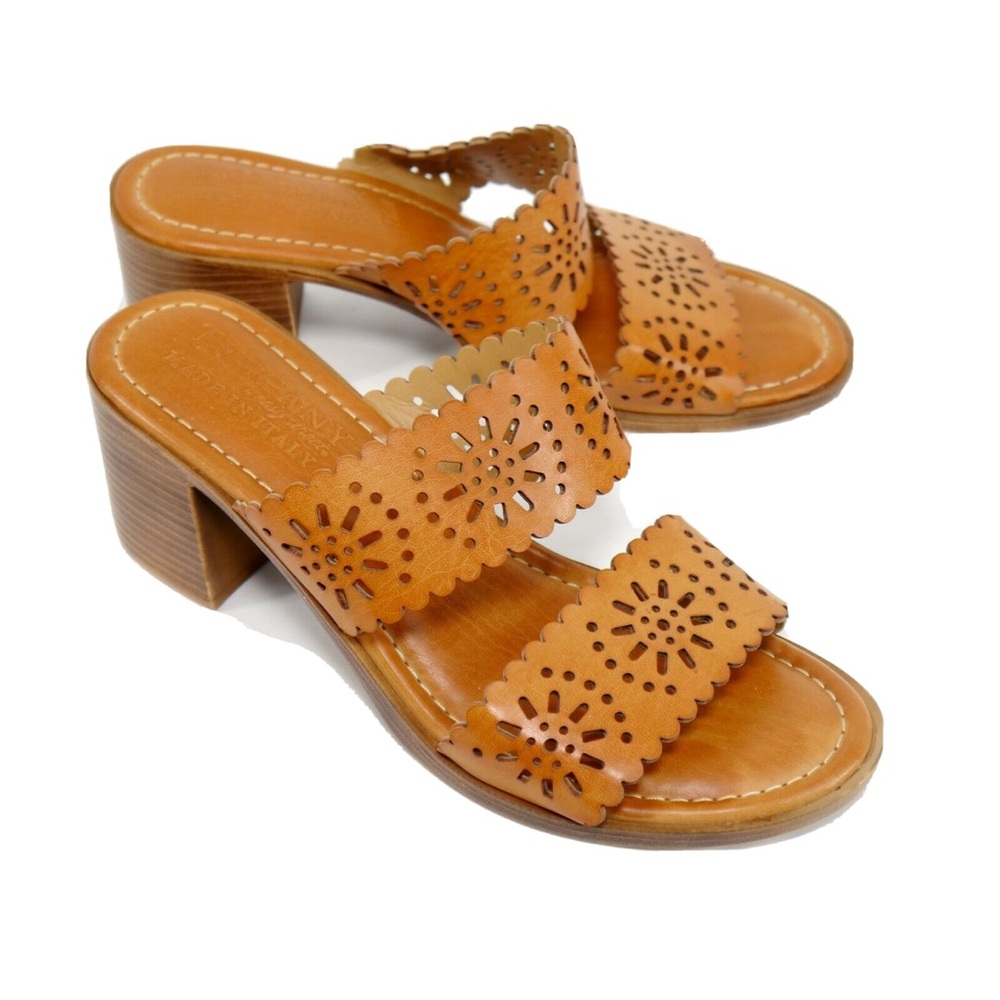 Women's Tan Heeled 👡 Tuscany by easy street